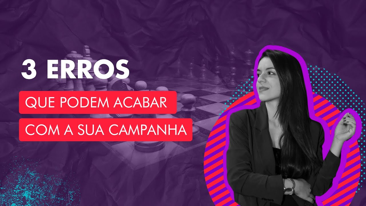 3 ERROS QUE PODEM ARRASAR SUA ESTRATÉGIA DE MARKETING #marketing #estratégia #campanha