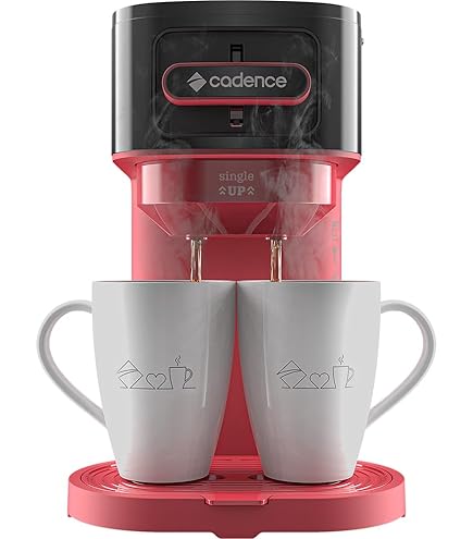 Cafeteira Cadence Single Colors CAF211 Estilosa e Compacta