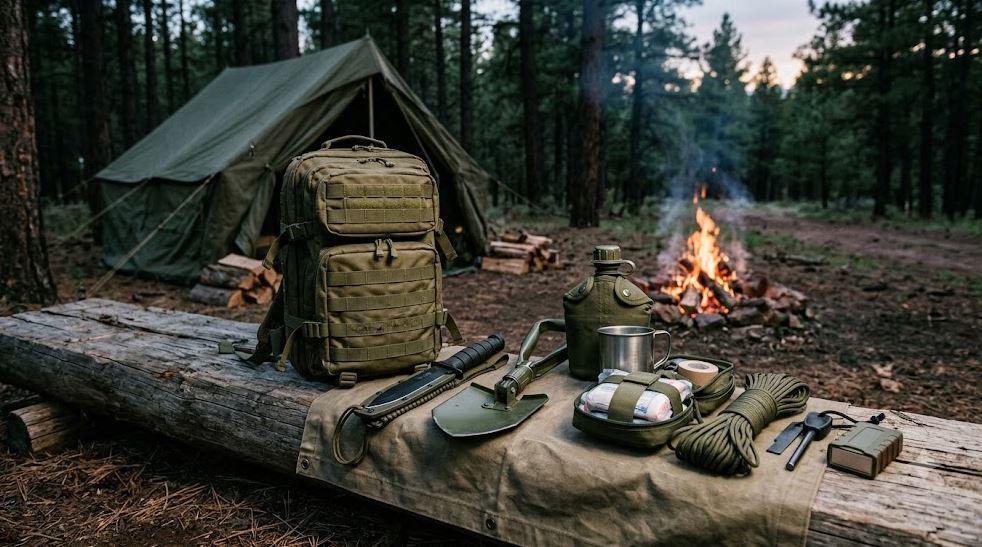 Kit de Sobrevivência: 7 artigos militares que não podem faltar no seu acampamento