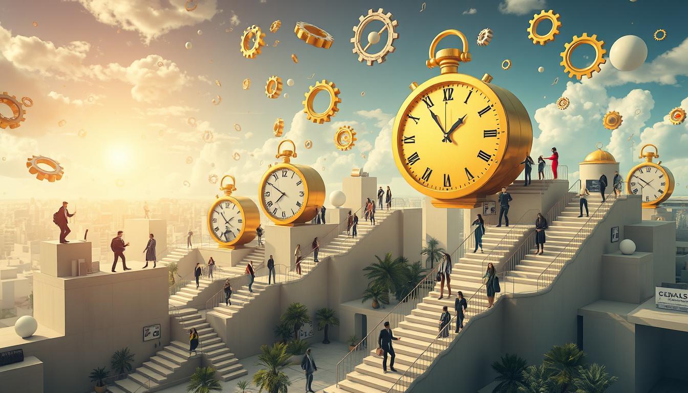 Qual a melhor forma de calcular o tempo trabalhado na empresa?