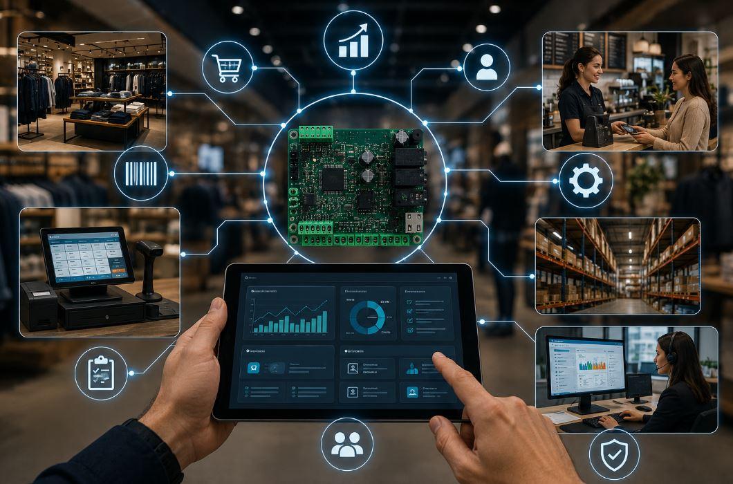 Tecnologia sob medida: como empresas de varejo e serviços ganham mais controle operacional
